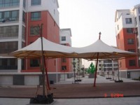 菏澤金盾小區-菏澤膜結構